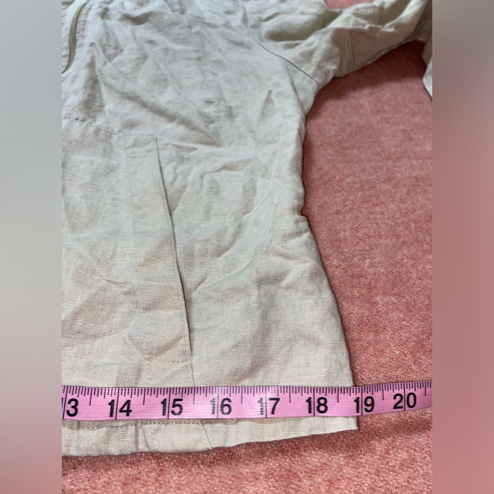 🇺🇸 Hooded Linen Jacket - Picture 14 of 15